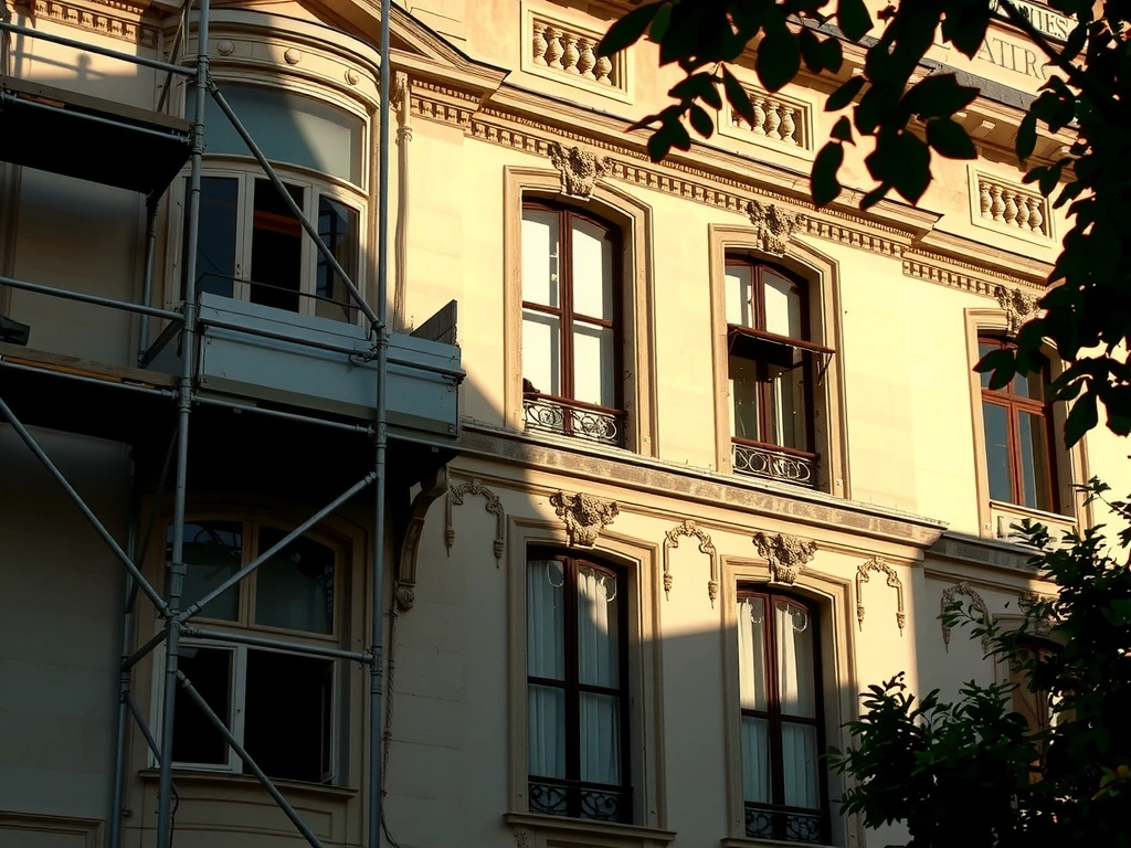 Rénovation hôtel particulier 18ème